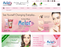 Tablet Screenshot of melasindia.com